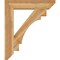 Ekena Millwork Merced Slat Rough Sawn Bracket, Western Red Cedar, 6"W x 34"D x 40"H BKT06X34X40MRC06RWR - alternate 4